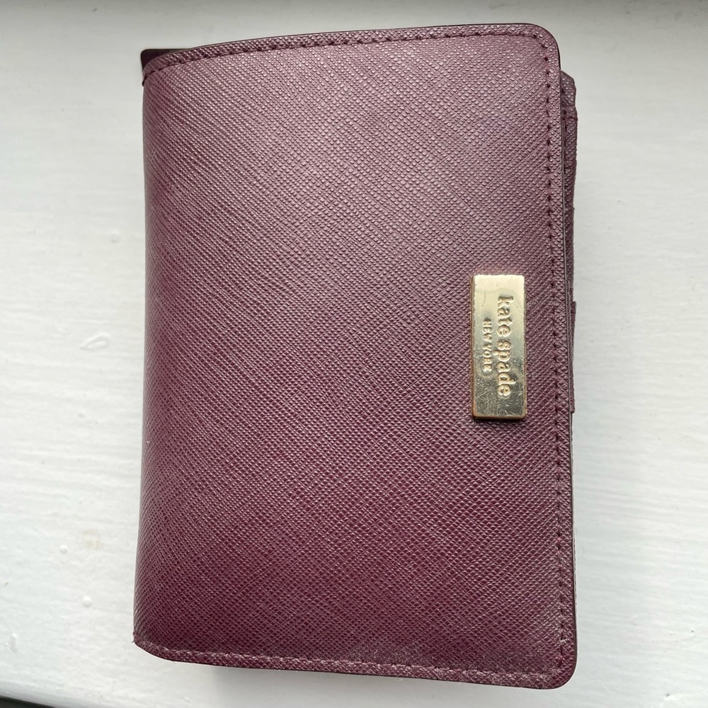Kate Spade Deep Purple/Burgundy Wallet